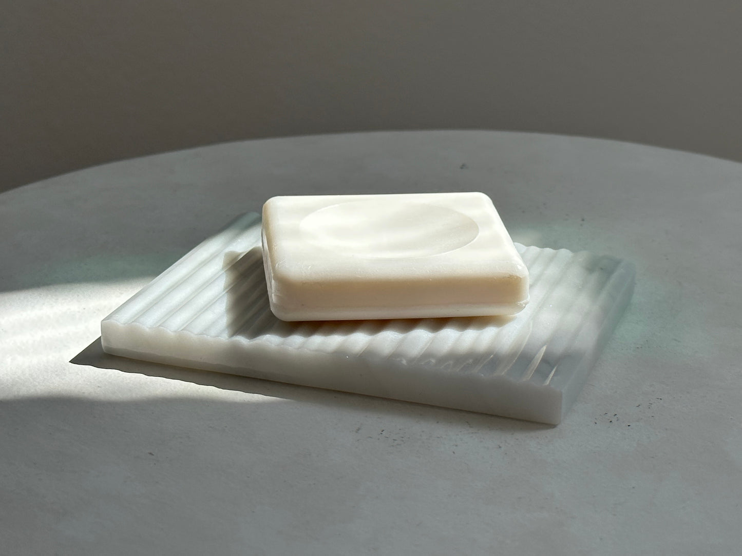 Carrara White Natural Marble Soap Dish